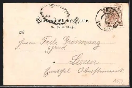 AK Zell a. Ziller, Gasthof zur Post, Totalansicht mit Kirche