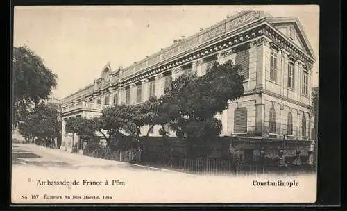 AK Constantinople, Ambassade de France à Péra