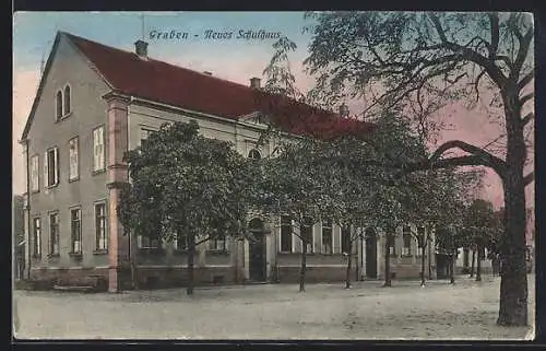 AK Graben / Baden, Das Neue Schulhaus