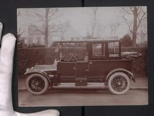 Fotografie Auto Hotchkiss Landaulet, aufgebaut von Parr & Hamshaw, Karosseriebau-Firma in Leicester