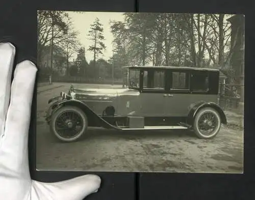 Fotografie Auto Chrysler, aufgebaut von Parr & Hamshaw, Karosseriebau-Firma in Leicester