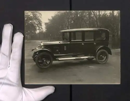 Fotografie Auto Vauxhall, aufgebaut von Parr & Hamshaw, Karosseriebau-Firma in Leicester