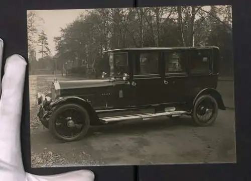 Fotografie Auto Wolseley, Limousine aufgebaut von Parr & Hamshaw, Karosseriebau-Firma in Leicester