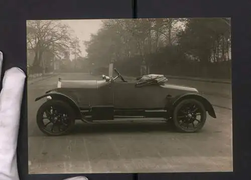 Fotografie Auto Wolseley Roadster, aufgebaut von Parr & Hamshaw, Karosseriebau-Firma in Leicester