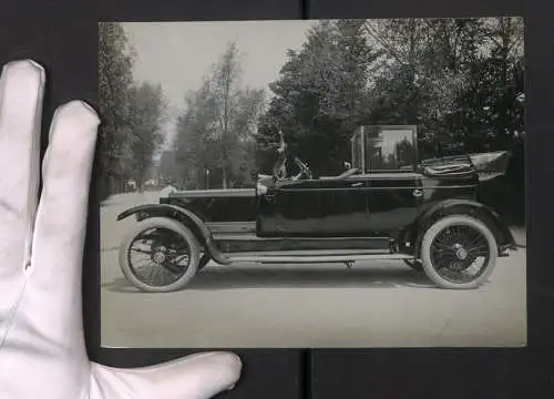 Fotografie Auto Daimler, Landaulet Cabrio aufgebaut von Parr & Hamshaw, Karosseriebau-Firma in Leicester