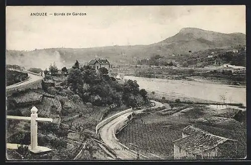 AK Anduze, Bords du Gardon