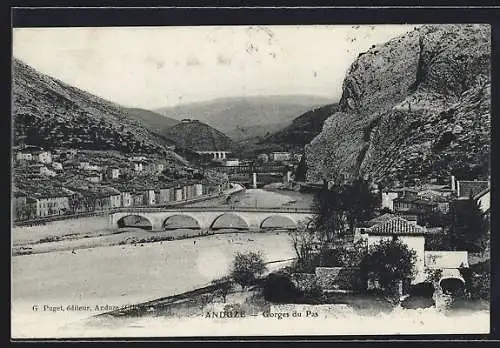 AK Anduze, Gorges du Pas