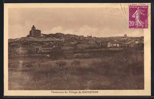 AK Rochefort, Panorama du Village de Rochefort