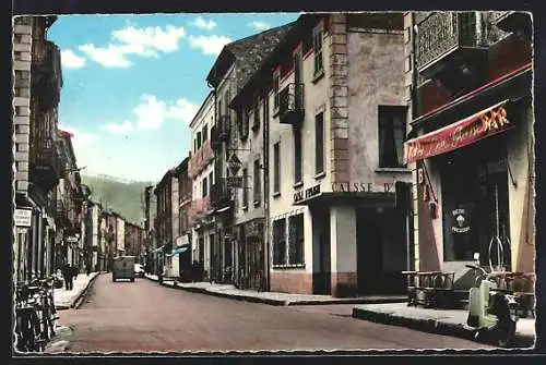 AK Bessèges, Rue de la République, Caisse d`Epargne