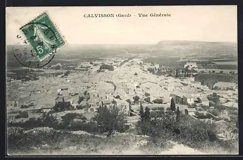 AK Calvisson, Gard, Vue Générale