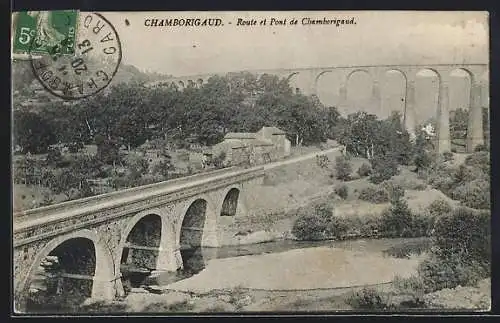 AK Chamborigaud, Route et Pont de Chamborigaud