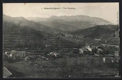 AK Chamborigaud, Vue Générale