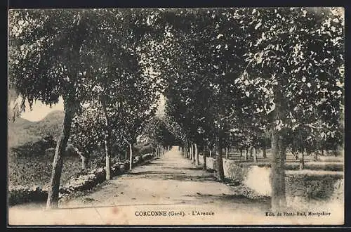 AK Corconne (Gard), L`Avenue