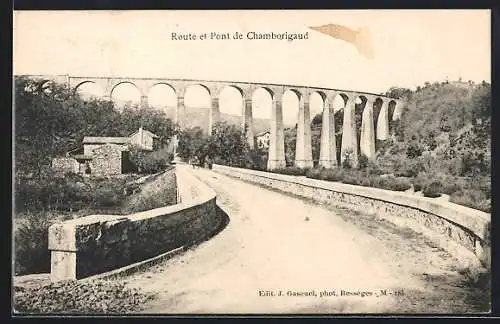 AK Chamborigaud, Route et Pont de Chamborigaud