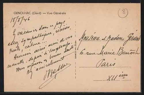 AK Genolhac, Vue Générale