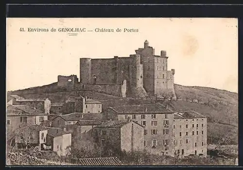 AK Genolhac, Château de Portes