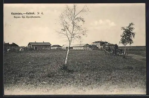 AK Kainsk, Bauernhof der Brüder Erofeev