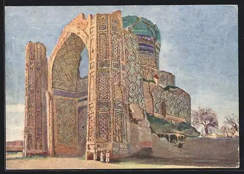 AK Samarkand, Ruinen der Bibi-Chanum-Moschee