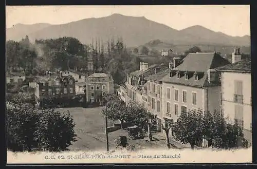 AK St-Jean-Pied-de-Port, Place du Marché