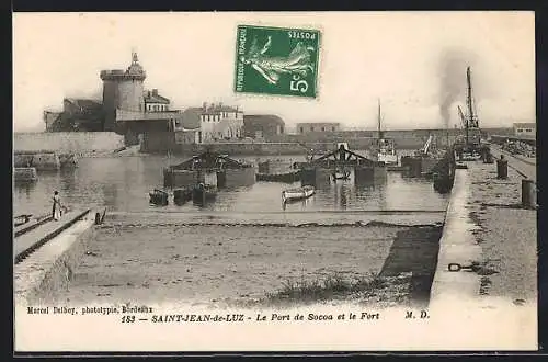 AK Saint-Jean-de-Luz, Le Port de Socoa et le Fort