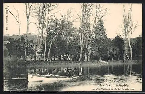 AK Hendaye-Béhobia, Ile des Faisans ou de la Conférence