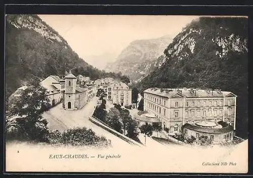 AK Eaux-Chaudes, Vue générale