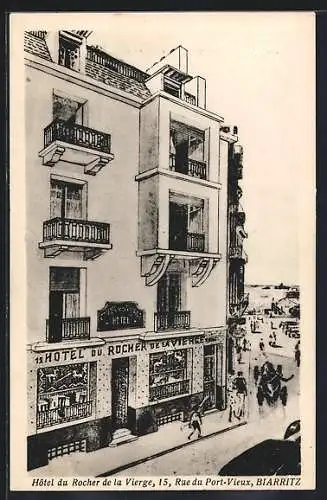 AK Biarritz, Hôtel du Rocher de la Vierge