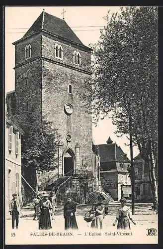 AK Salies-de-Béarn, L`Eglise Saint-Vincent