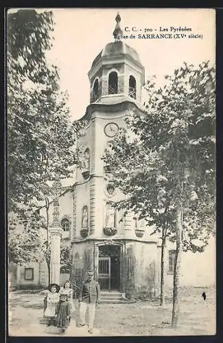 AK Sarrance, Les Pyrénées, L`Eglise