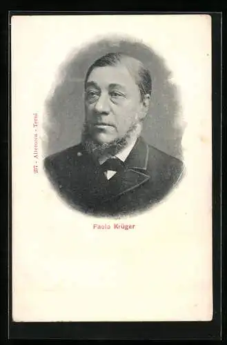 AK Portrait von Paolo Krüger