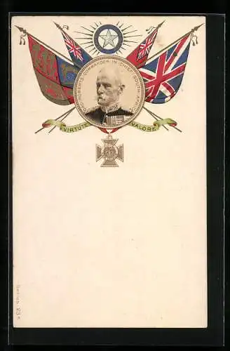 Lithographie Lord Roberts, Commander in CHief South Africa