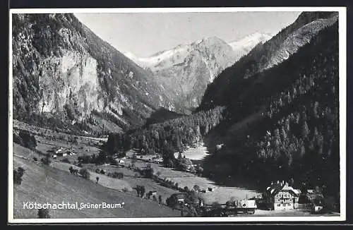 AK Bad Gastein, Gasthof Grüner Baum im Kötschachtal