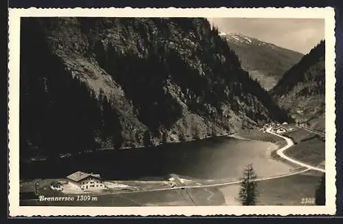 AK Brennersee, Gesamtansicht mit Gasthof