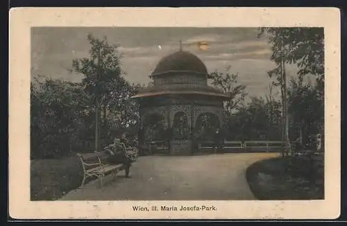 AK Wien, Maria Josefa-Park, Pavillon