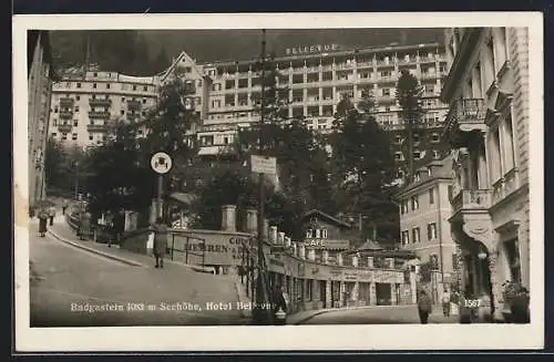 AK Badgastein, Cafe am Hotel Bellevue