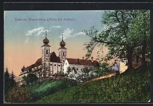 AK Frauenberg a. Enns, Die Wallfahrtskirche