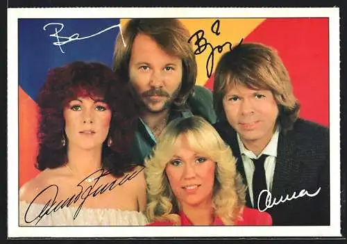 AK Musiker der Band Abba