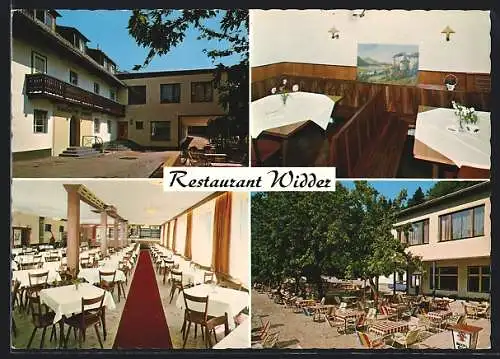 AK Hollenburg, Restaurant Widder, Innenansichten