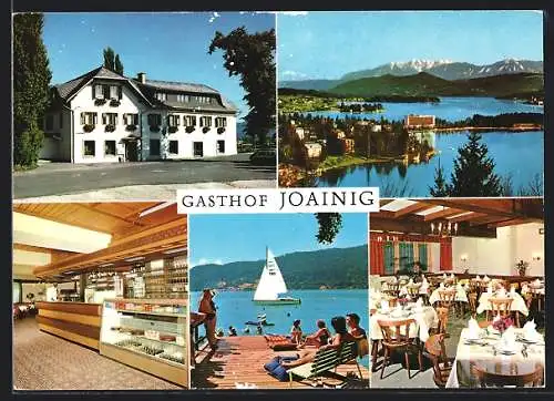 AK Pörtschach /Wörthersee, Gasthof Joainig, Kochwirtplatz 4, Innenansichten