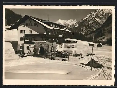 AK Baad-Mittelberg /Kl. Walsertal, Sporthotel Baad im Schnee