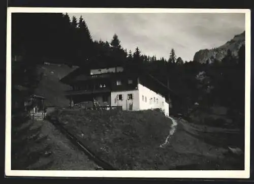 AK Maurach am Achensee, Pension von Anton Fasser, Kasbach 41