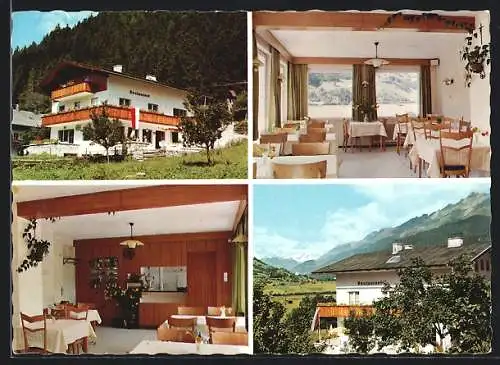 AK Matrei i. Osttirol, Restaurant-Pension Malham Seblas mit Innenansichten