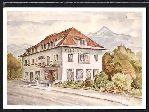 AK Innsbruck, Hotel Putzker, Höttingerau 41