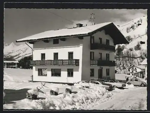 AK Saalbach-Hinterglemm, Die Pension Tristkogl der Eheleute Gensbichler