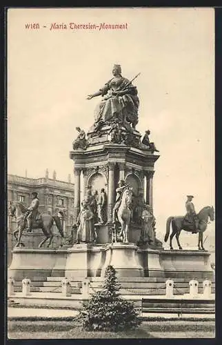 AK Wien, Maria Theresien-Monument