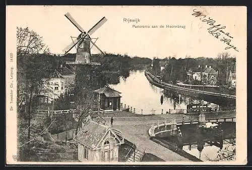 AK Rijswijk, Panorama aan de Hoornbrug