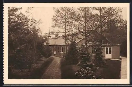 AK Apeldoorn, Sanatorium Berg en Bosch, Kapel en ontspanningszaal