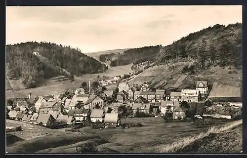 AK Fehrenbach /Thür., Ortsansicht aus der Vogelschau