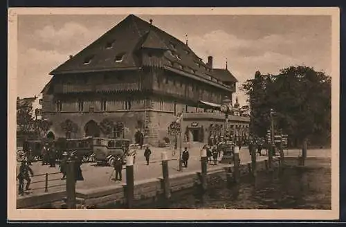 AK Konstanz, Partie am Konziliumgebäude