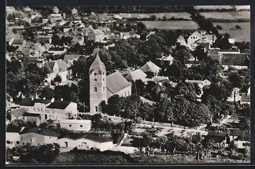 AK Hohenwestedt, Teilansicht mit Kirche